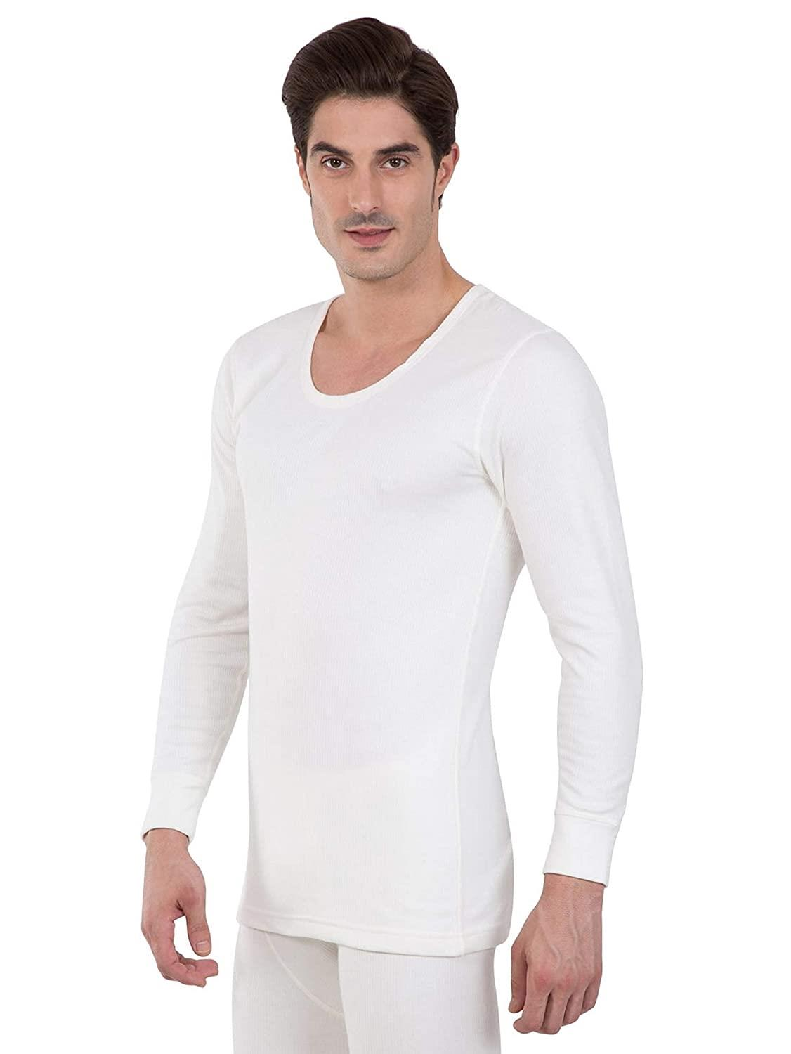 Jockey Men's Super Combed Cotton Rich Full Sleeve Regular Fit Thermal