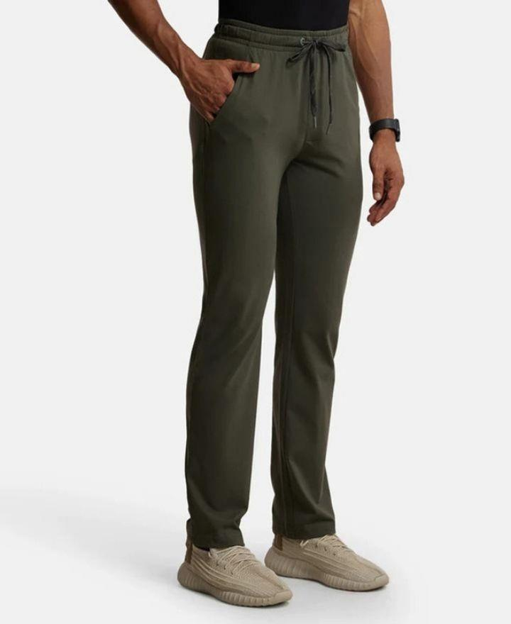 Jockey Men's Super Combed Cotton Rich Slim Fit Mid Rise Trackpants