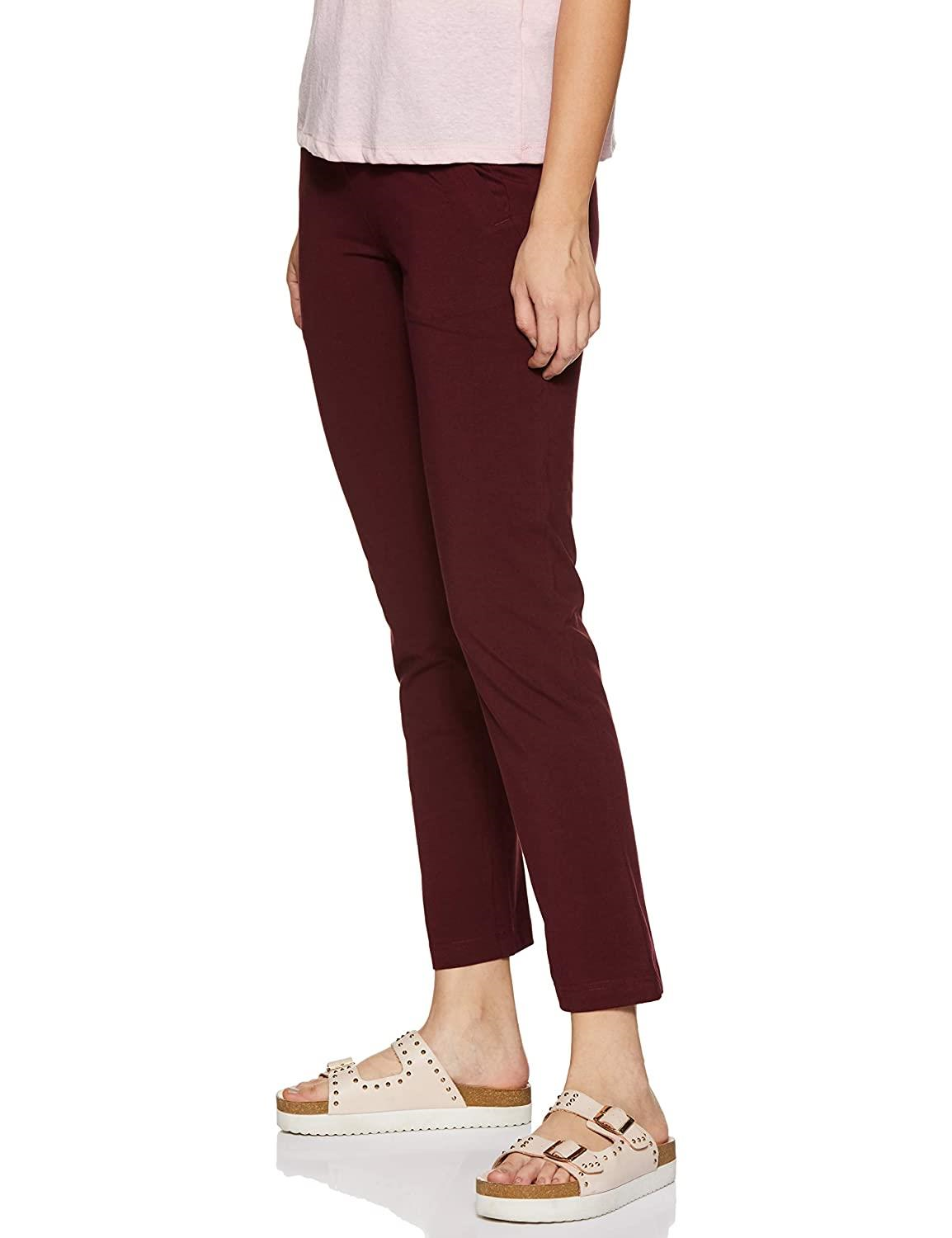 Van Heusen Women's Straight Fit High Rise Smart Tech+ Lounge Pant