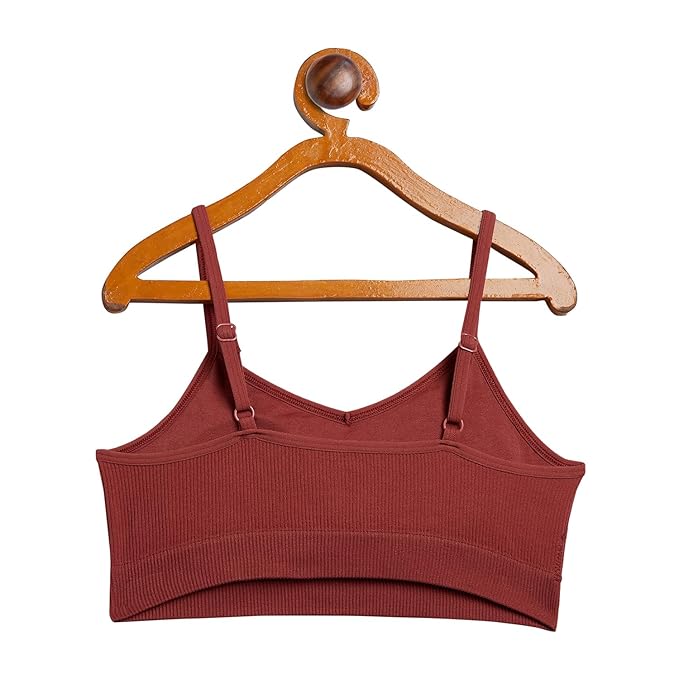 C9 Airwear Full Coverage Padded Teenager Rib Basic Bra  for Everyday Use