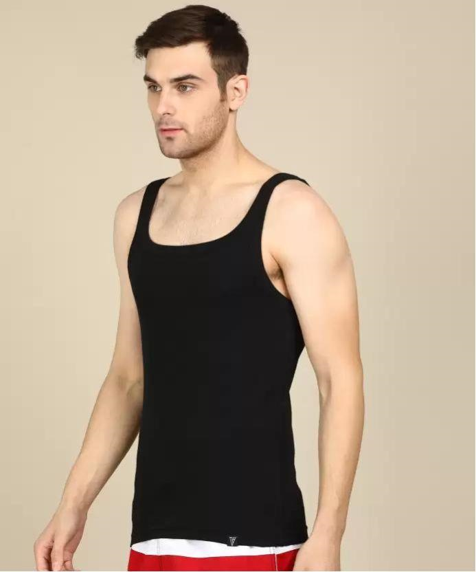 VH MEN VEST RACER 100% COTTON