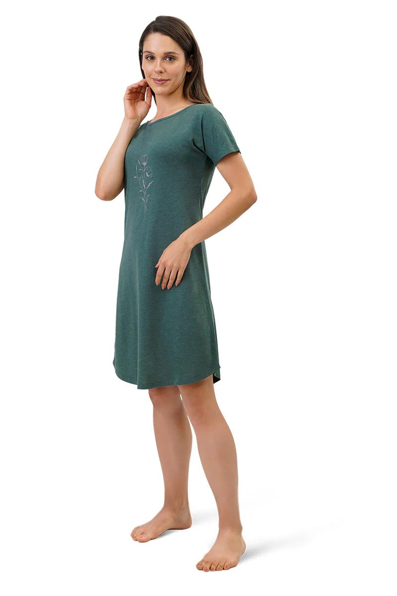 AMANTE Long T-shirt Cotton Blend Sleep Dress