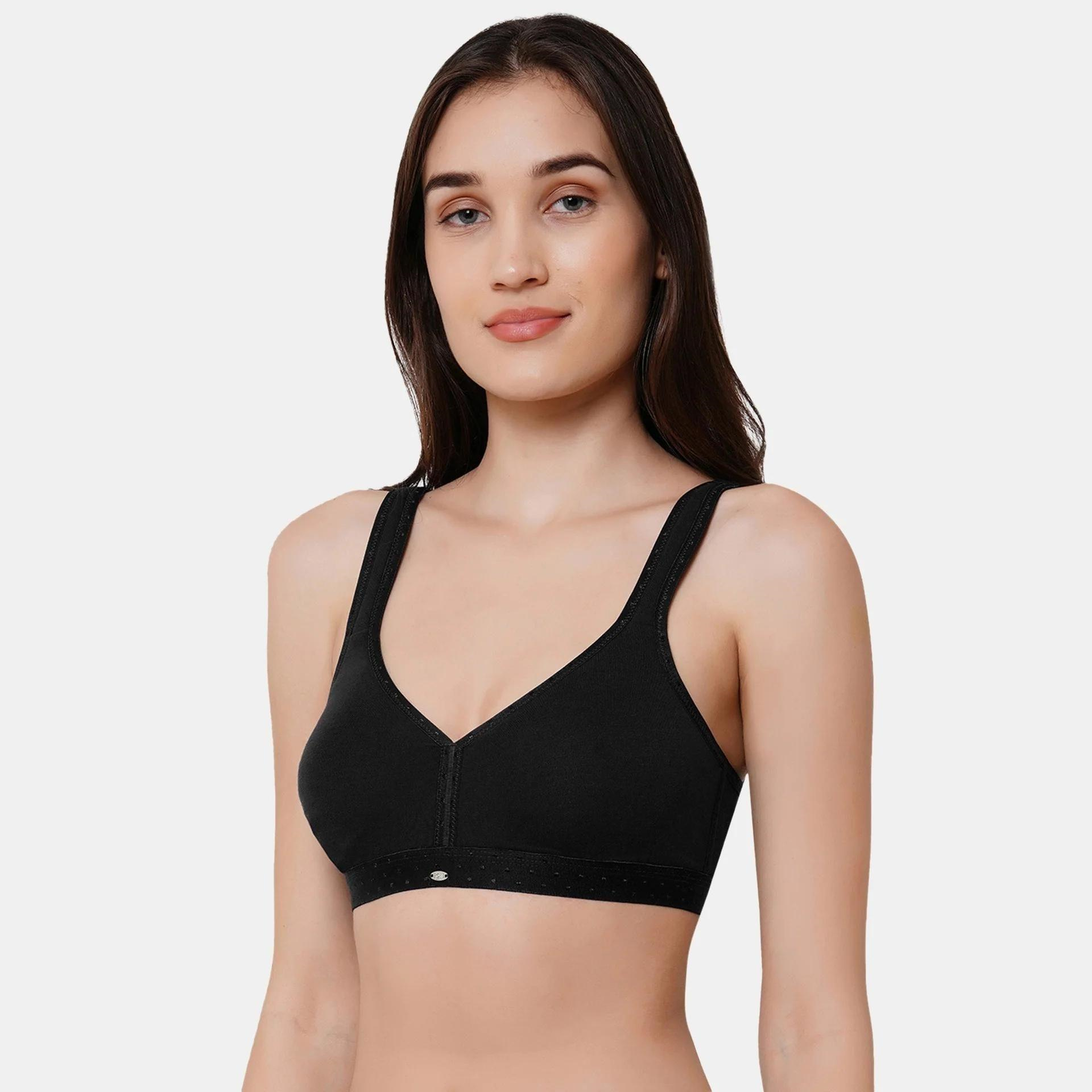 Full coverage Non padded Non wired Bra