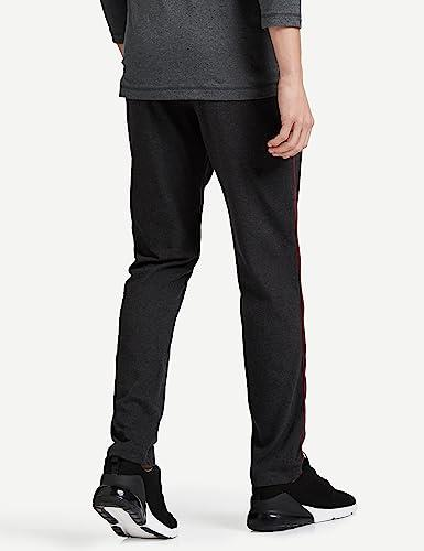 Van Heusen Men's Regular Fit Mid Rise Athleisure Smart Tech Trackpants