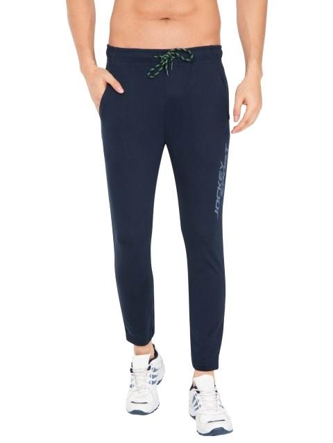 Jockey Men's Super Combed Cotton Rich Slim Fit Mid Rise Active Wear Joggers with Side Pockets