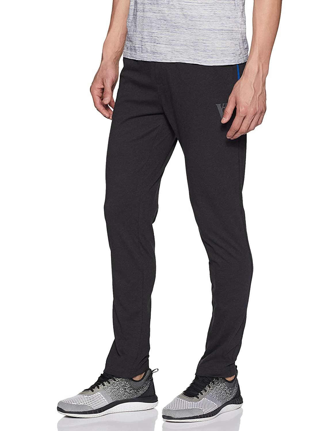 Van Heusen Men Athleisure Smart Tech Regular Fit Track pants - Easy Stain Release, Anti Stat, Ultra Soft