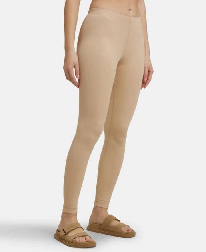 Jockey Women Super Combed Cotton Rich Skinny Fit High Rise Thermal Leggings