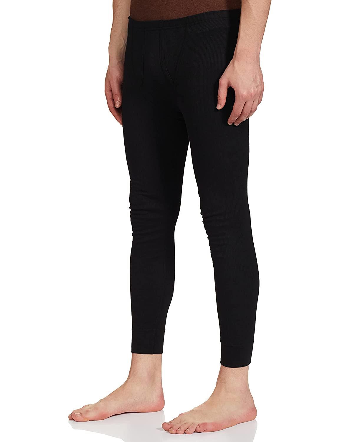 Jockey Men's Super Combed Cotton Rich Skinny Fit Mid Rise Thermal Long Johns