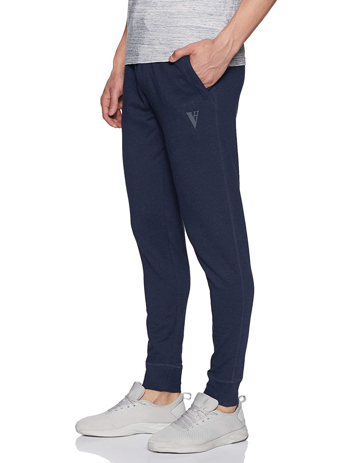 Van Heusen Men Mid Rise Athleisure Smart Tech Regular Fit Joggers