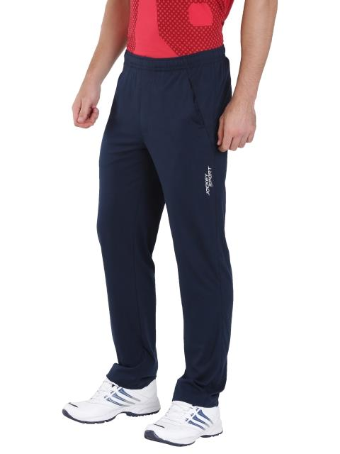 Jockey Men's Super Combed Cotton Rich Slim Fit Mid Rise Trackpants