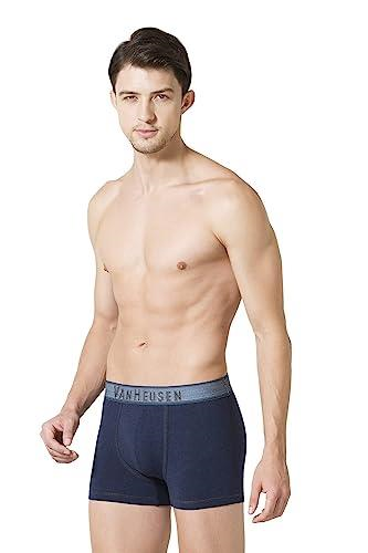 VH MEN TRUNK COTTON ELASTANE - DENIM JACQUARD WAIST, PLUSH BACK ELASTICIZED WAISTBAND TRUNK