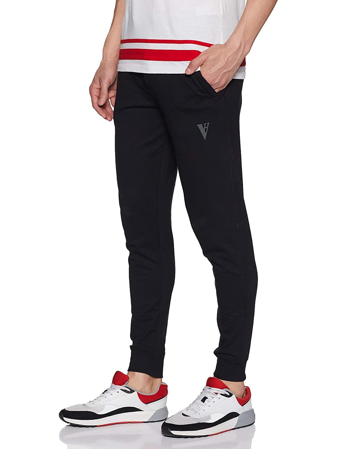 Van Heusen Men Mid Rise Athleisure Smart Tech Regular Fit Joggers