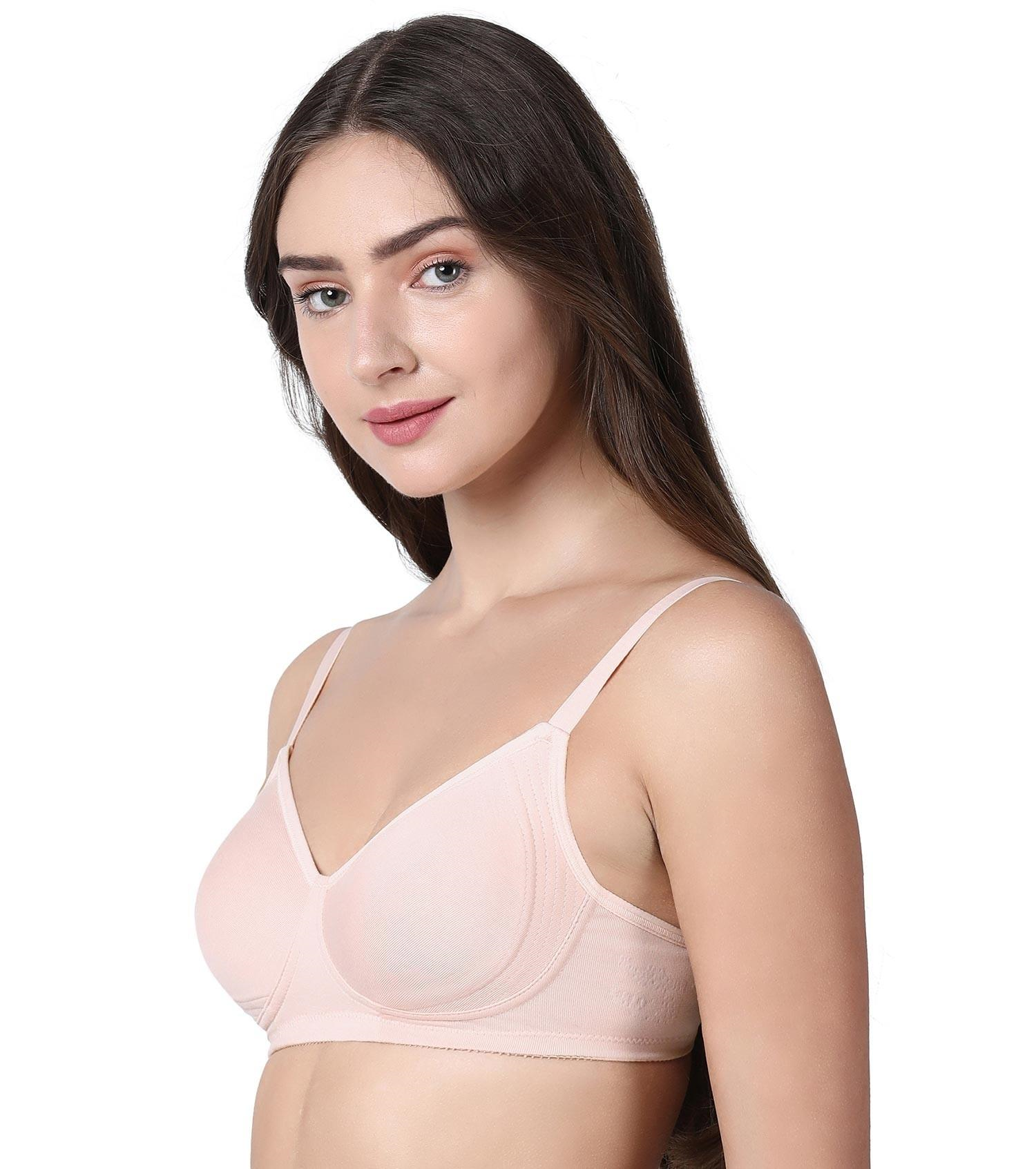 Enamor Innovations Fabcool Encircled Side Support Shaper Women's Cotton Everyday Bra - Non Padded, Wirefree, High Coverage