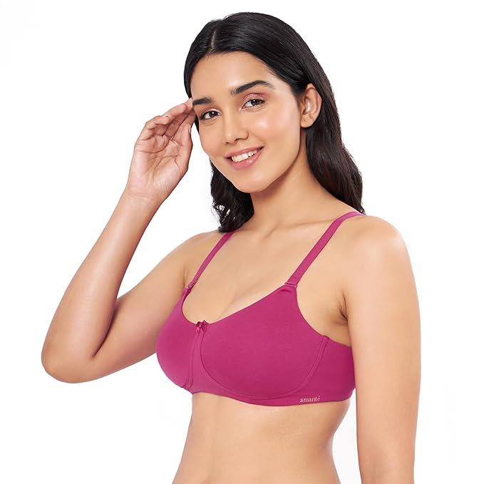 AMANTE BRA NON PADDED NON WIRED FULL COVERAGE SEAMLESS BRA