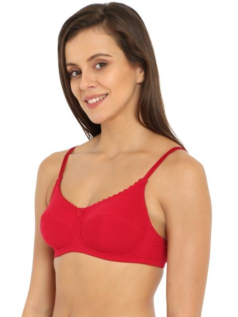 Jockey Everyday Bra| Wirefree | Non Padded | Full Coverage | Soft Adjustable Straps | Super Combed Cotton Elastane Fabric