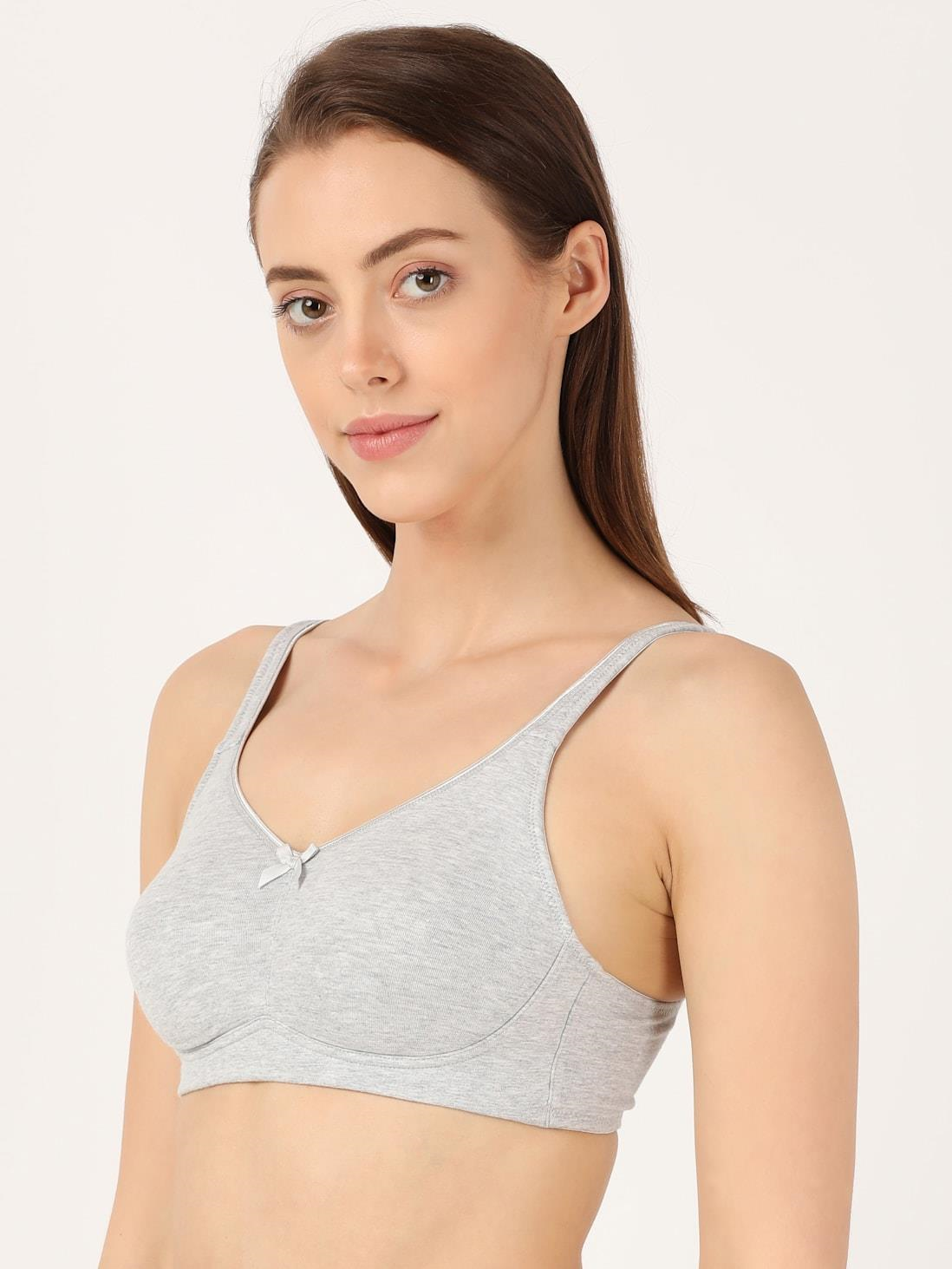 Jockey  Women's Everyday Bra | Wirefree | Non Padded | Full Coverage | Concealed Shaper Panel | Super Combed Cotton Elastane Fabric