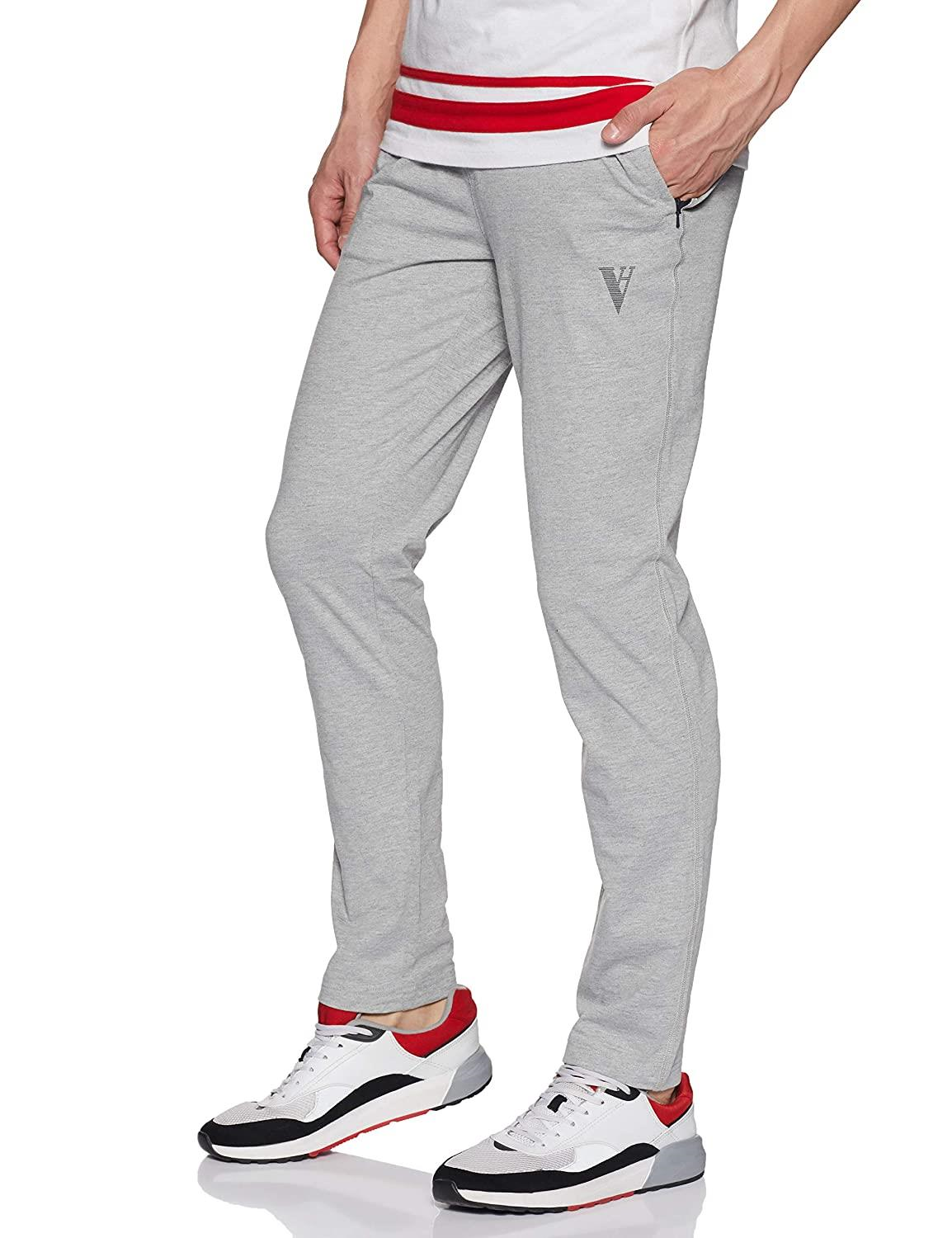 Van Heusen Men Athleisure Smart Tech Regular Fit Track pants - Easy Stain Release, Anti Stat, Ultra Soft