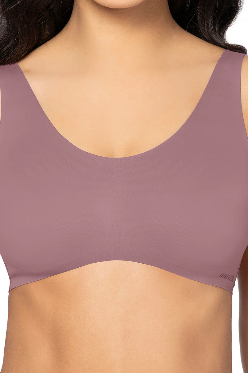 Amante Solid Padded Full Cup Wire Free T-Shirt Bra