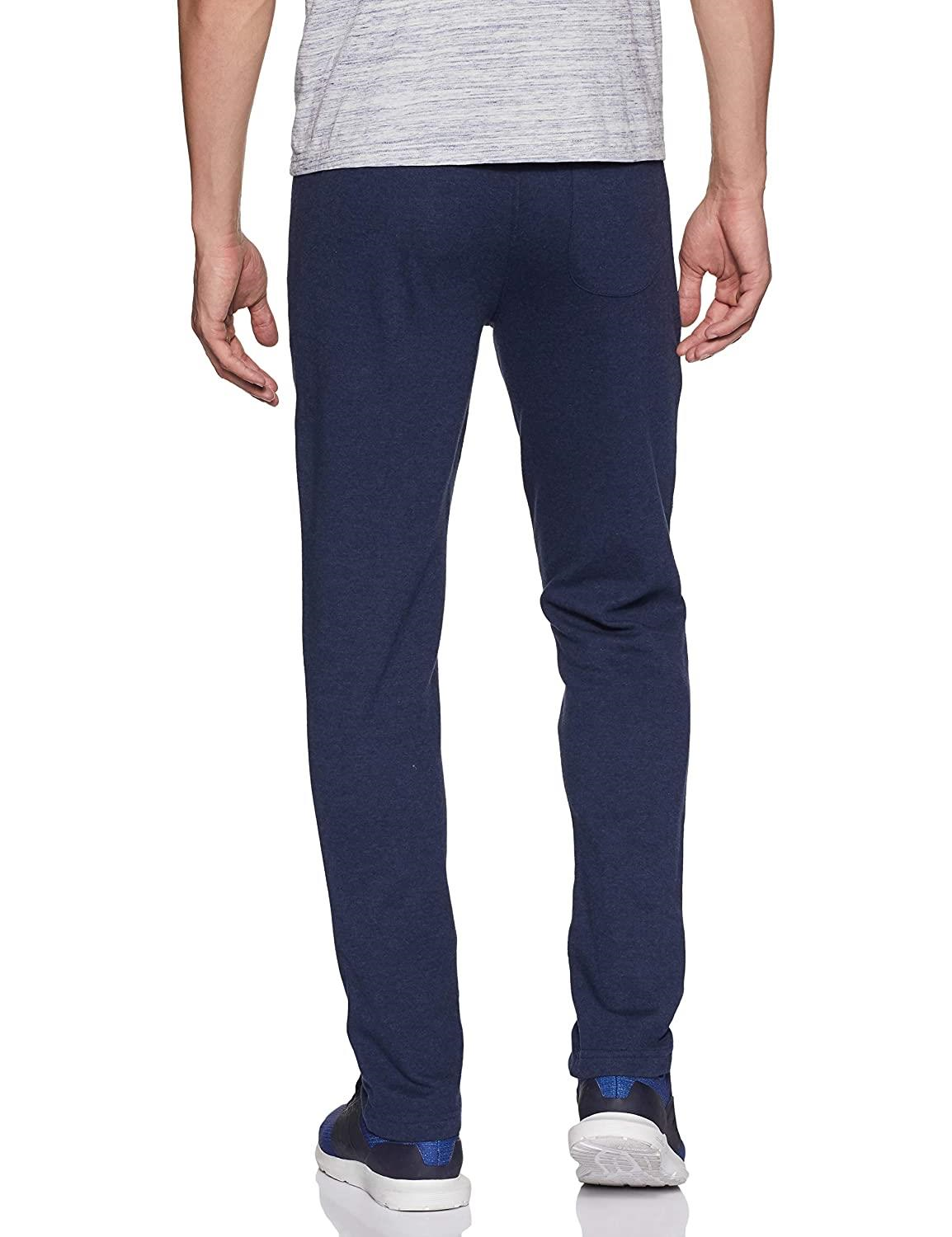 Van Heusen Men's Regular Fit Mid Rise Athleisure Smart Tech Trackpants - Easy Stain Release, Anti Stat, Ultra Soft
