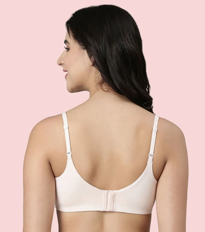 Enamor Innovations Bamboo Bliss, Everyday, Full Support, Women's T-Shirt Bra - Super Soft, Naturally Absorbent & Antimicrobial, Padded, Wirefree, High Coverage