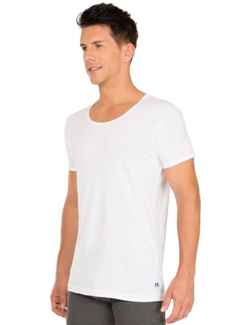 Jockey Men's Super Combed Cotton Round Neck Half Sleeved Vest