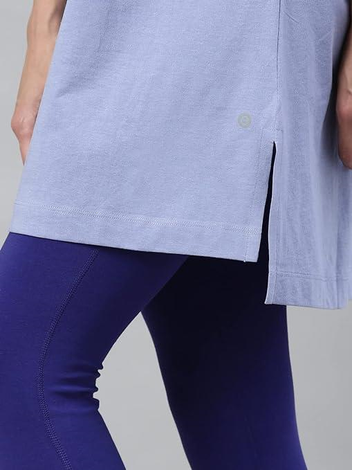 ENAMORE LADIES T-SHIRT MID-THIGH LENGTH R-NECK