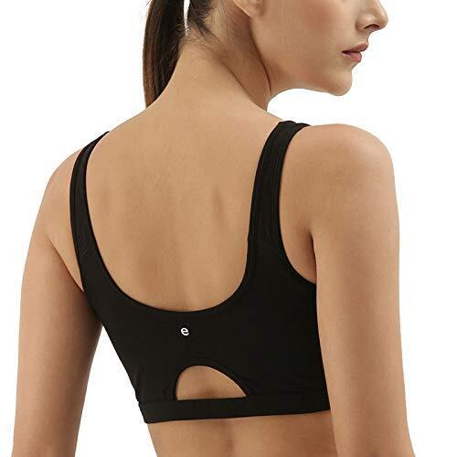 Enamor Easy Slip-On and Back Keyhole Women's Cotton Everyday Beginner's Bra - Padded, Wirefree, Full Coverage