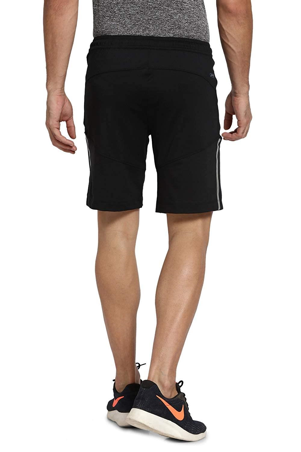 Van Heusen Active Men Knit Shorts - Polyester Spandex