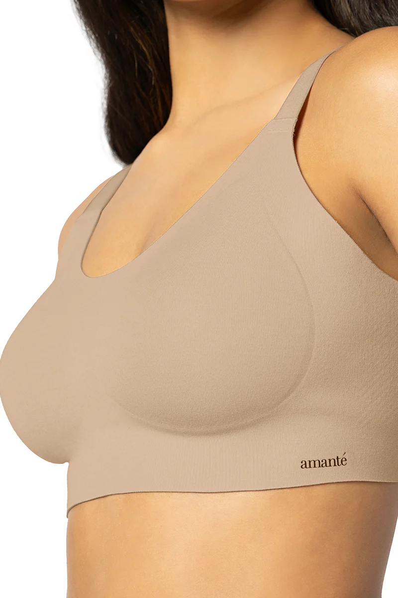Amante  Invisi Breathe Non-Padded Non-Wired Cotton Bra