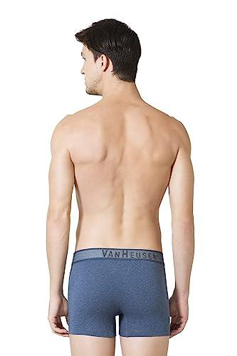 VH MEN TRUNK COTTON ELASTANE - DENIM JACQUARD WAIST, PLUSH BACK ELASTICIZED WAISTBAND TRUNK