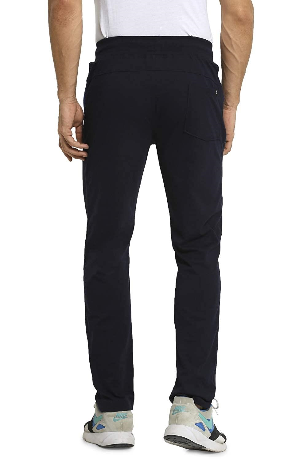 Van Heusen Men Athleisure Smart Tech Regular Fit Track pants - Easy Stain Release, Anti Stat, Ultra Soft