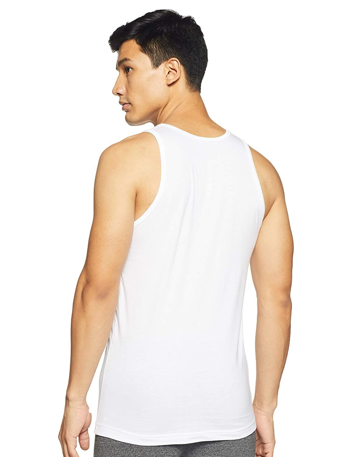 Van Heusen Men 100% Combed Cotton Cool It Vest  Regular Fit, Moisture Activated, Super Soft (Pack of 2 )