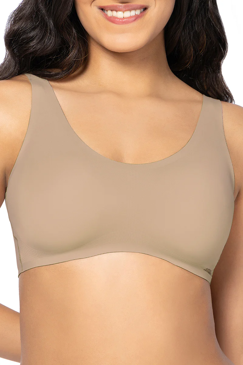 Amante Solid Padded Full Cup Wire Free T-Shirt Bra