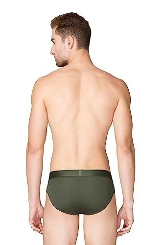 Van Heusen Men Breathable AIR Series Active Brief - Microfibre Elastane - Swift Dry, High Stretch Mesh