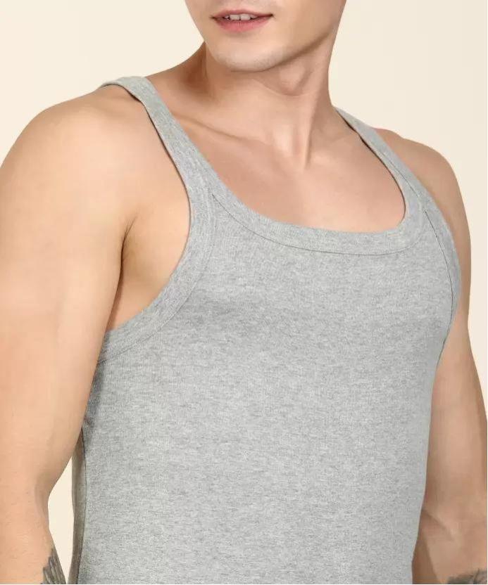 VH MEN VEST RACER 100% COTTON