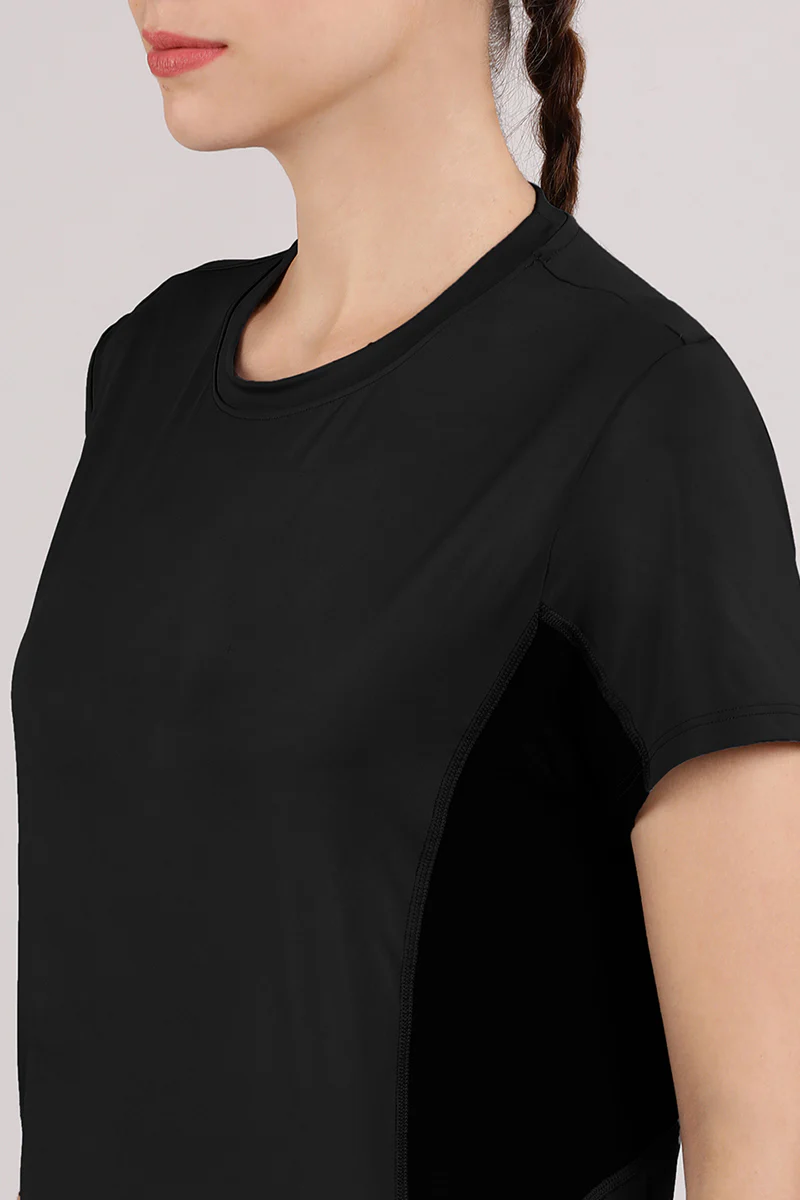 AMANTE Flaunt Short Sleeve Round Neck T-Shirt