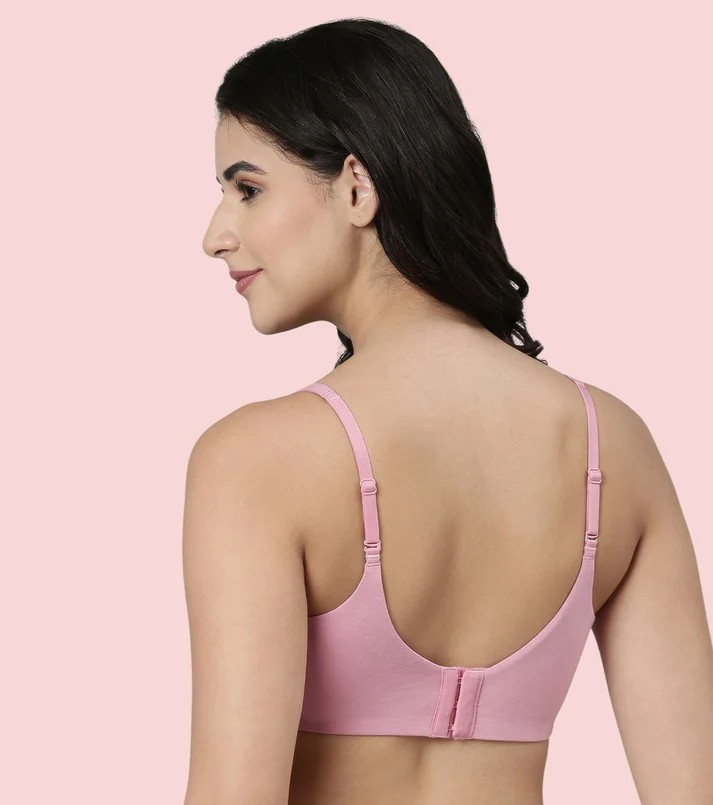 Enamor Innovations Bamboo Bliss, Everyday, Full Support, Women's T-Shirt Bra - Super Soft, Naturally Absorbent & Antimicrobial, Padded, Wirefree, High Coverage