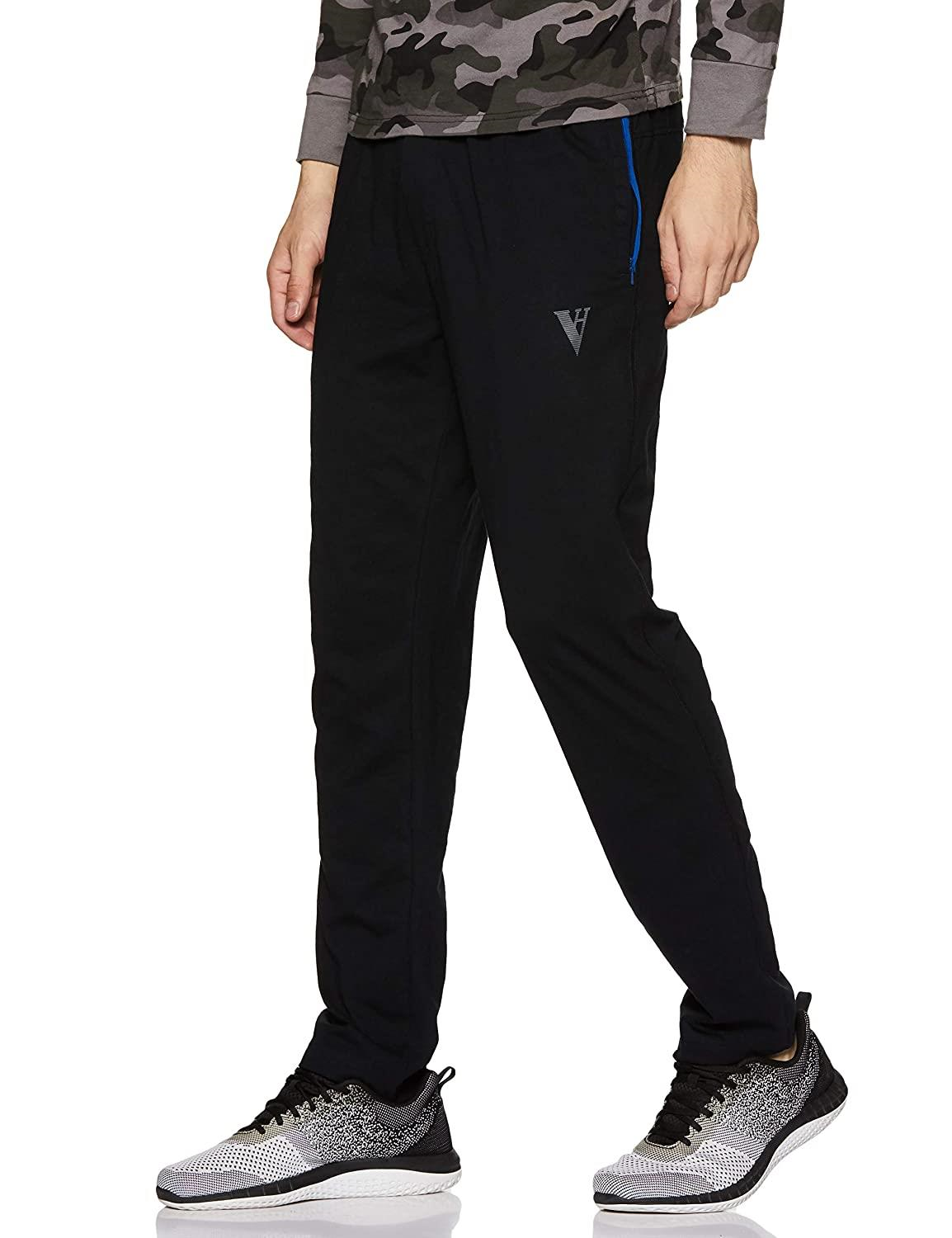 Van Heusen Men Athleisure Smart Tech Regular Fit Track pants - Easy Stain Release, Anti Stat, Ultra Soft