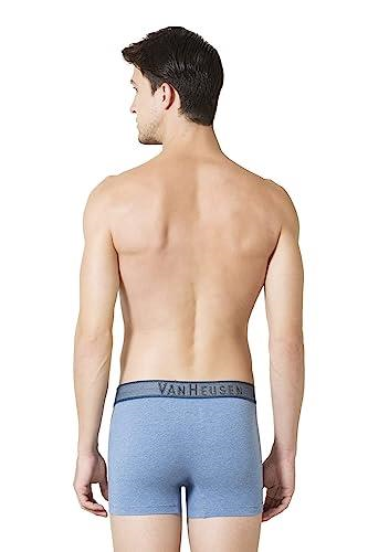 VH MEN TRUNK COTTON ELASTANE - DENIM JACQUARD WAIST, PLUSH BACK ELASTICIZED WAISTBAND TRUNK