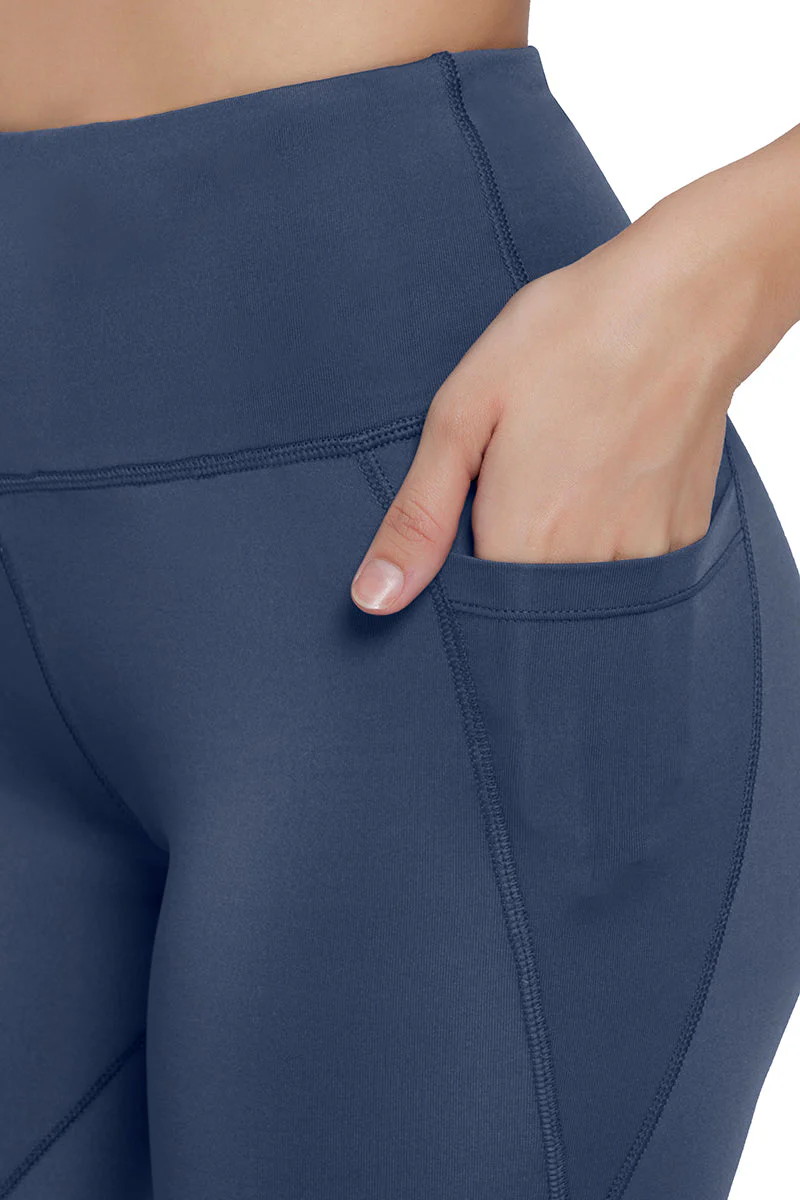 AMANTE WOMEN SPORT TIGTH 7/8 LENGTH 4 WAY STRETCH SPORT TRACK