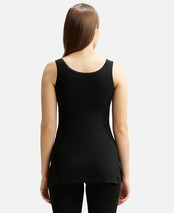 Jockey Women  Microfiber Elastane Stretch Tank Top  Thermal