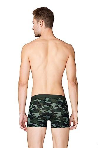 Van Heusen Men Breathable AIR Series Active Printed Trunk - Microfibre Elastane - Swift Dry, 4-Way Stretch