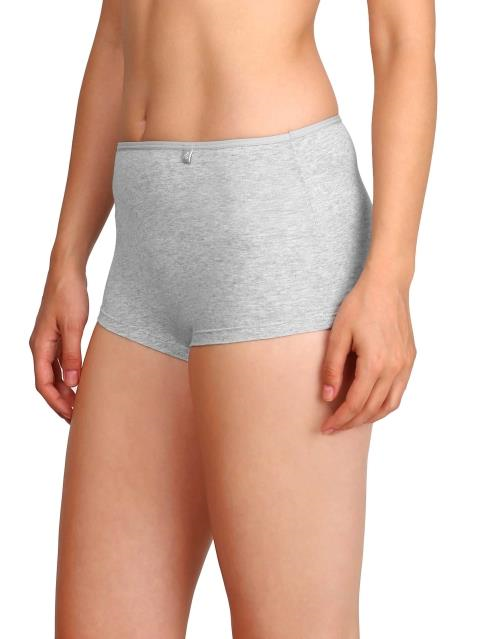 Jockey  Women's High Coverage Super Combed Cotton Elastane Stretch Mid Waist Boy Shorts Panty with Concealed Waistband and Stay Fresh Treatment