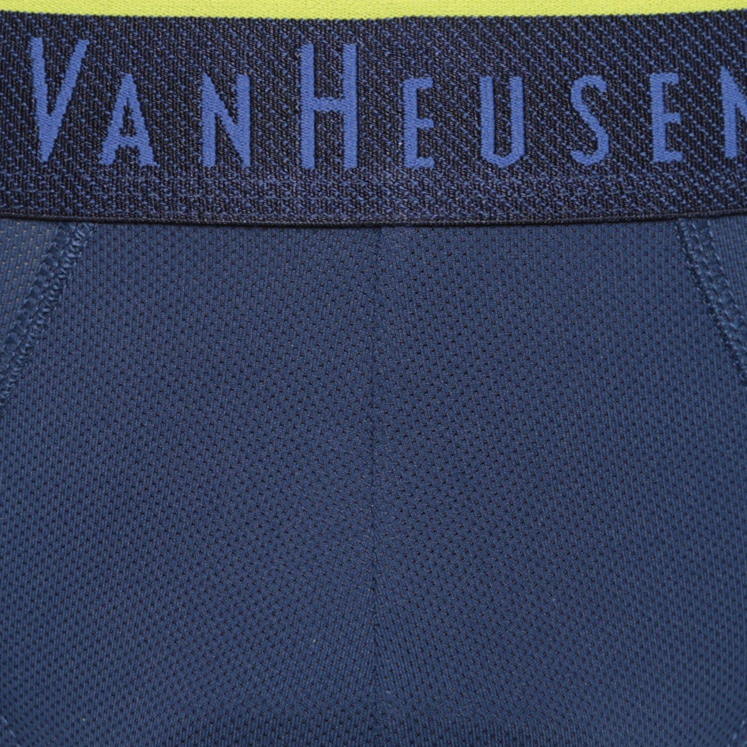Van Heusen Men Briefs - Nylon Spandex - Swift Dry, Elasticized Waistband, Label Free