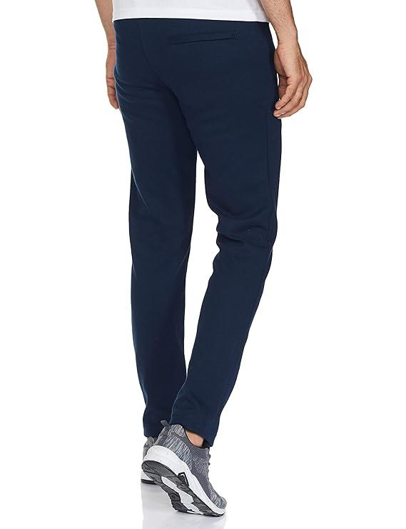 Jockey Men's Super Combed Cotton Rich Pique Interlock Fabric Slim Fit Mid Rise Trackpants with Side and Back Pockets