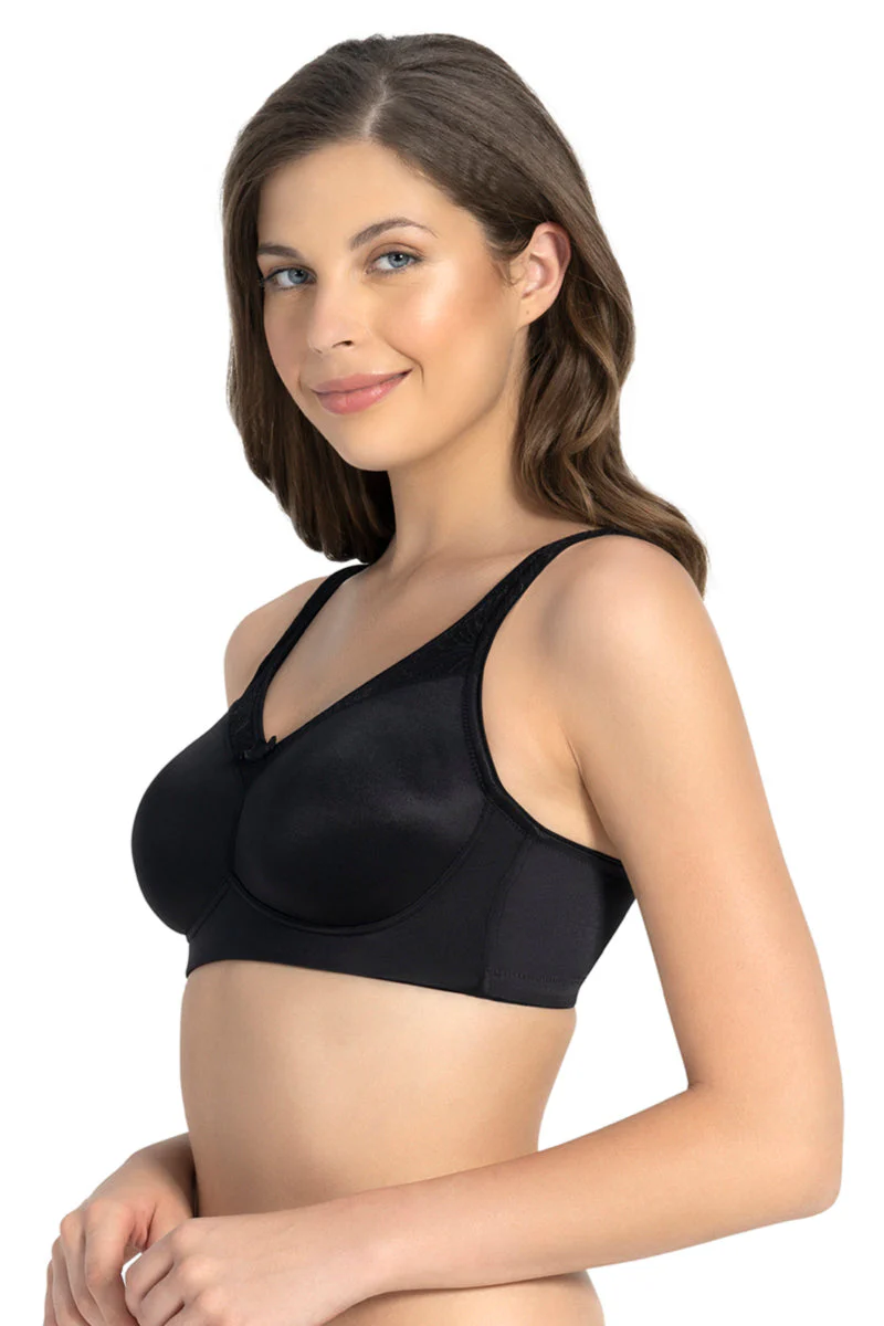 AMANTE NON PADDED NON WIRED BRA FULL COVERAGE SEAMLESS BRA