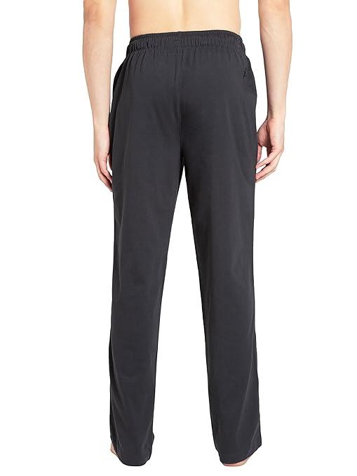 Jockey Men's Super Combed Cotton Rich Regular Fit Mid Rise Trackpants with Side Pockets