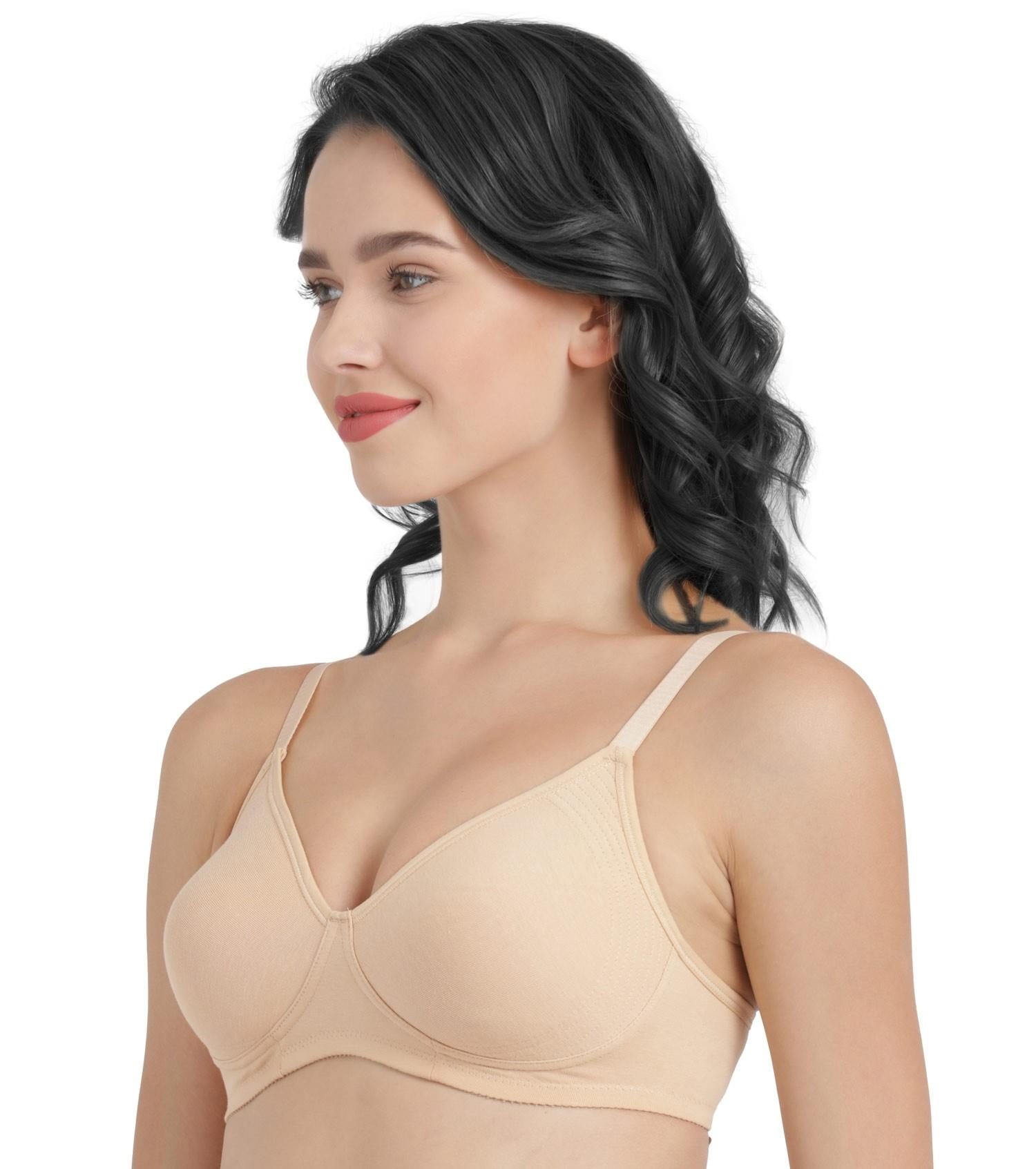Enamor Innovations Fabcool Encircled Side Support Shaper Women's Cotton Everyday Bra - Non Padded, Wirefree, High Coverage