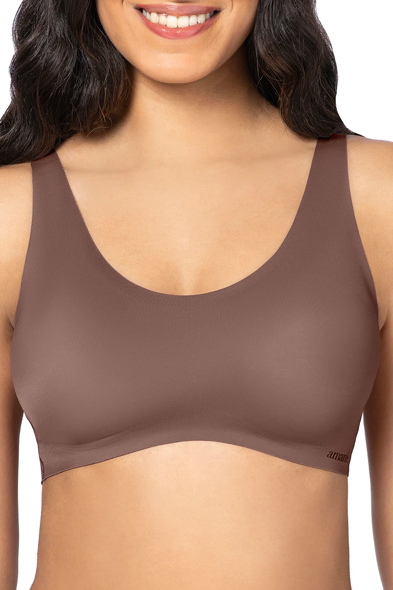 Amante Solid Padded Full Cup Wire Free T-Shirt Bra