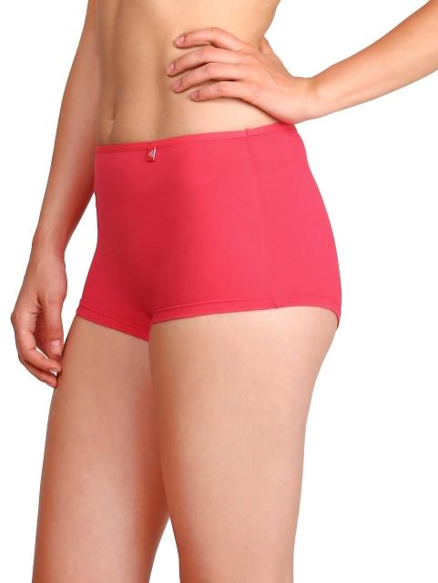 Jockey  Women's High Coverage Super Combed Cotton Elastane Stretch Mid Waist Boy Shorts Panty with Concealed Waistband and Stay Fresh Treatment